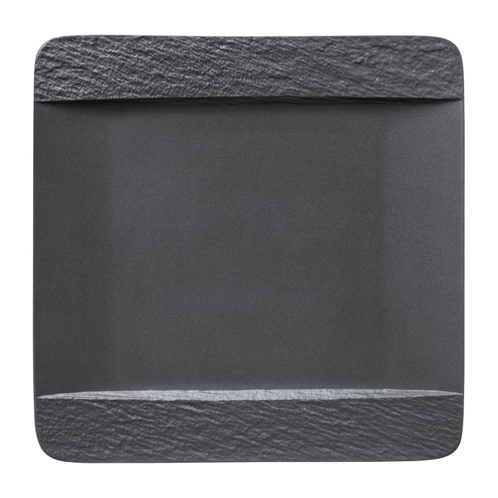 Piatto Manufacture Rock 28x28 cm - Nero - Villeroy & Boch