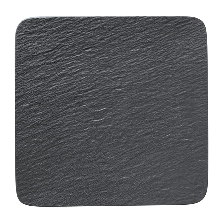 Piatto Manufacture Rock 32x32 cm - Nero - Villeroy & Boch