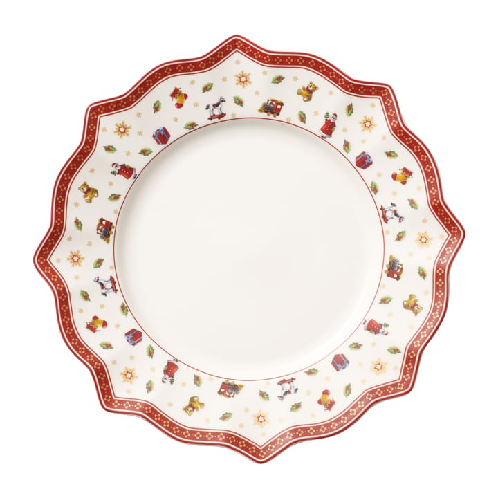 Piatto Toy's Delight Ø 29 - Bianco-rosso - Villeroy & Boch