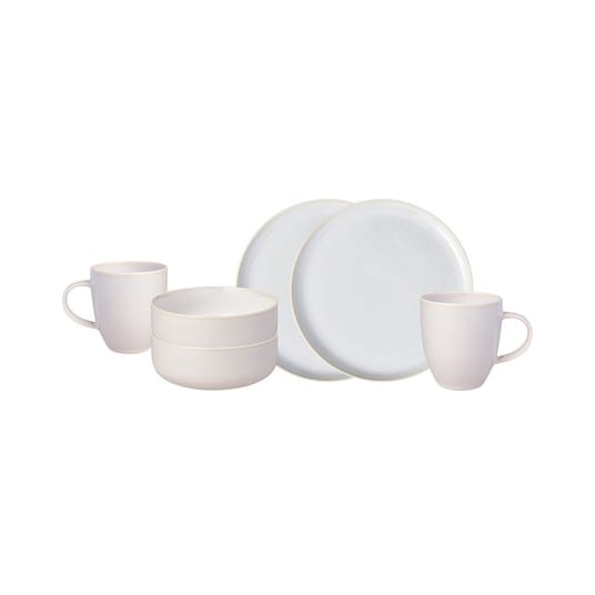 Servizio da tavola Crafted cotton 6 pezzi, Bianco Villeroy & Boch