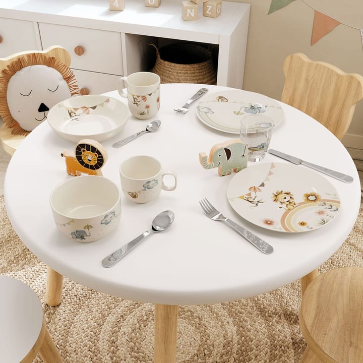 Servizio per bambini e posate Walk like an Elephant, 7 pezzi Villeroy & Boch