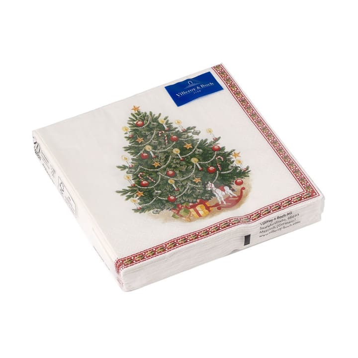 Tovagliolo Winter Specials, 33x33 cm, confezione da 20 - Abete - Villeroy & Boch