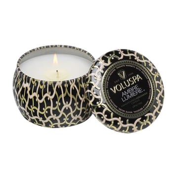 Candela profumata Maison Noir Mini Tin 25 ore - Ambre lumiere - Voluspa