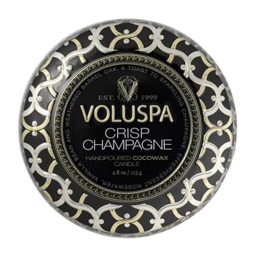 Candela profumata Maison Noir Mini Tin 25 ore - Crisp champagne - Voluspa