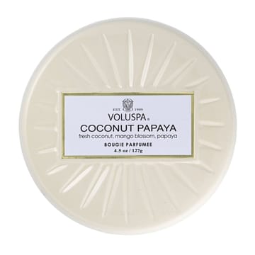 Candela profumata Vermeil Mini Tin 25 ore
 - Coconut papaya - Voluspa