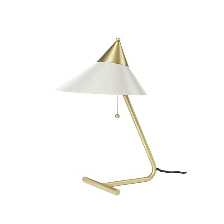 Lampada da tavolo Brass Top - bianco caldo, struttura in ottone - Warm Nordic