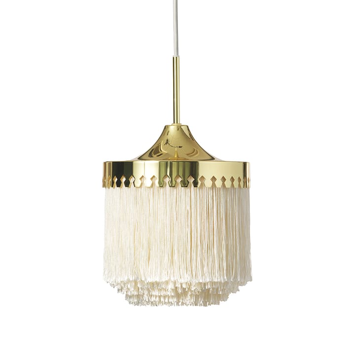 Lampadario Fringe - bianco crema, piccolo - Warm Nordic