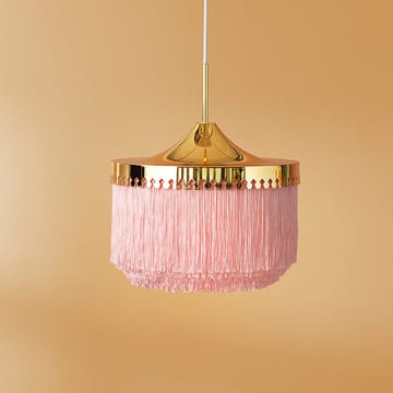 Lampadario Fringe - bianco crema, piccolo - Warm Nordic