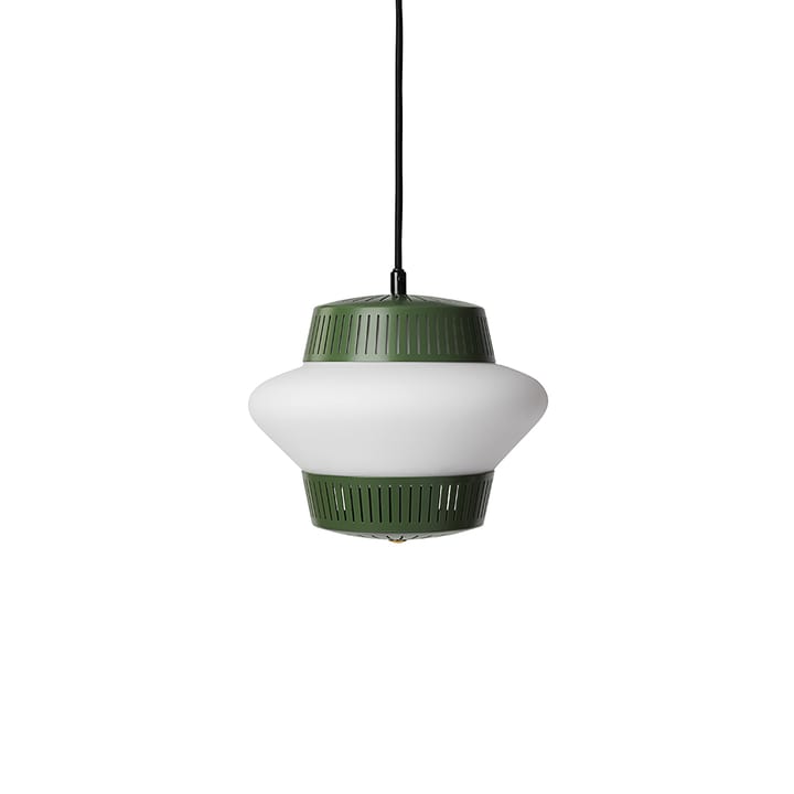 Lampadario Opal Arch - pine green, opale sabbiato - Warm Nordic