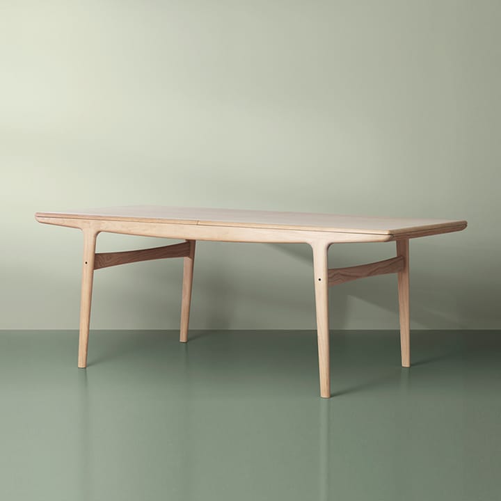 Tavolo da pranzo Evermore, rovere oliato bianco, 190 cm Warm Nordic