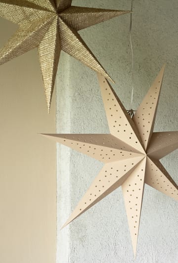 Stella dell'Avvento beige - Ø 60 cm - Watt & Veke