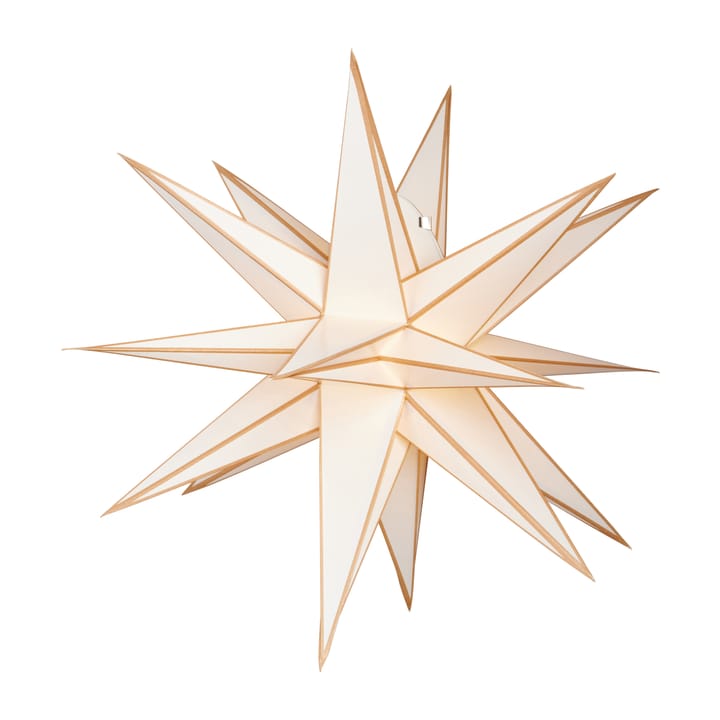 Stella dell'Avvento Sputnik Ø 60 cm - Bianco, oro - Watt & Veke