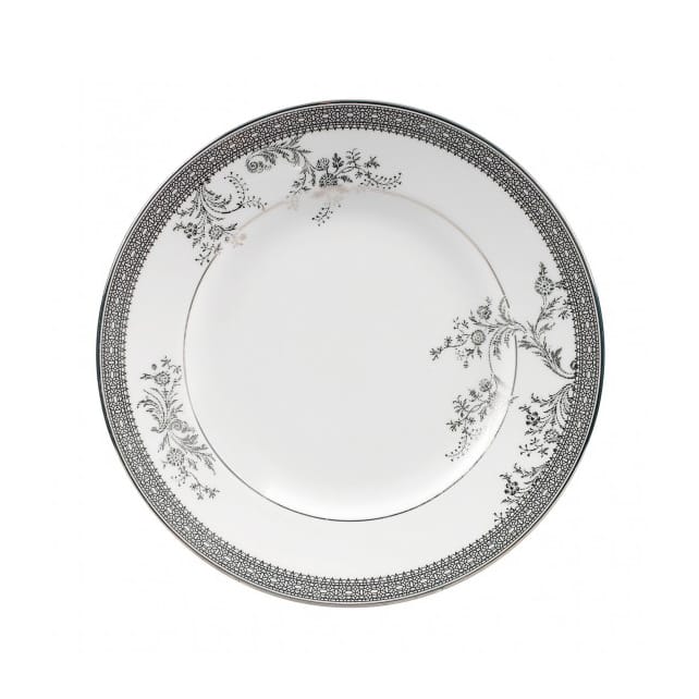 Piatto Vera Wang Lace Platinum - Ø 20 cm
​ - Wedgwood