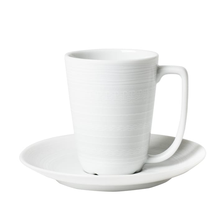 Tazza e piattino Whitewood - 20 cl - Wik & Walsøe