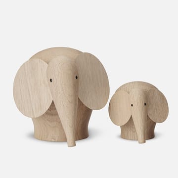 Elefante in legno Nunu - medio - Woud