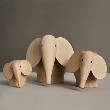 Elefante in legno Nunu - medio - Woud