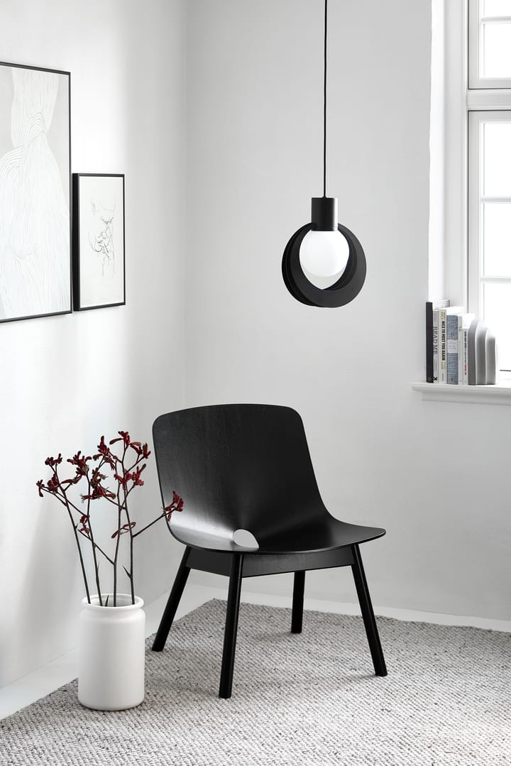 Lampadario Lunar medium - Black - Woud