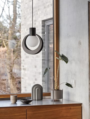 Lampadario Lunar medium - Black - Woud