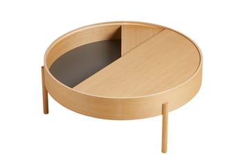 Tavolino Arc Ø 89 cm - Rovere oliato - Woud