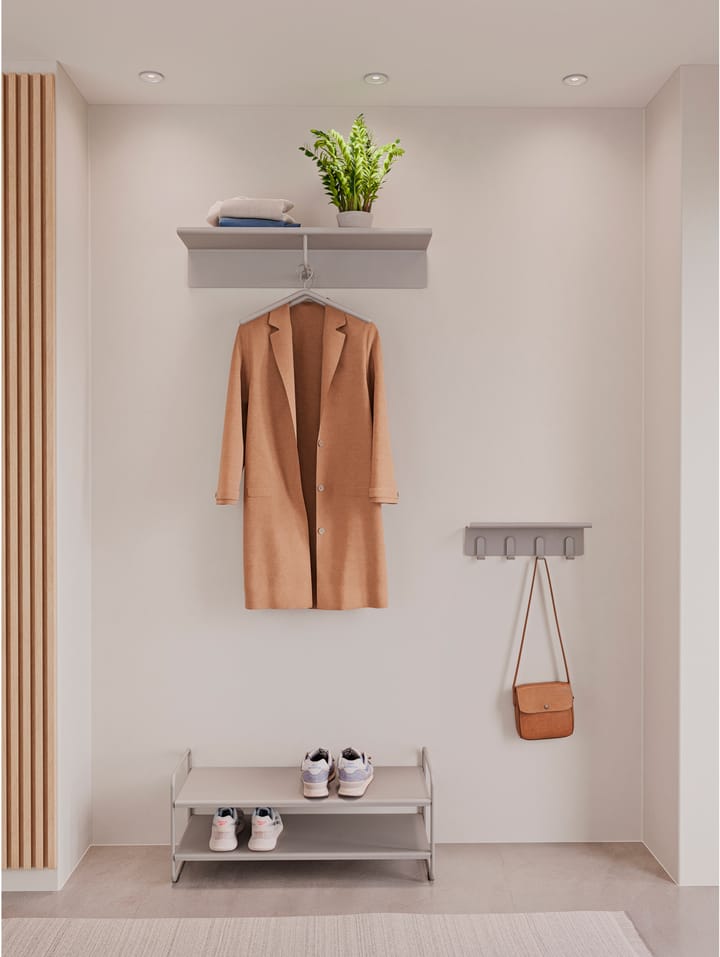 Cappelliera A-Coat rack - Grigio morbido - Zone Denmark