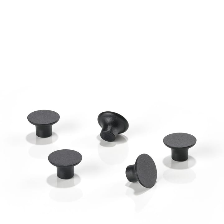 Magnete A-Magnet - nero, confezione da 5 - Zone Denmark