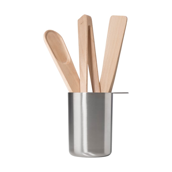 Set di utensili da cucina Singles - 4 pezzi - Acciaio - Zone Denmark