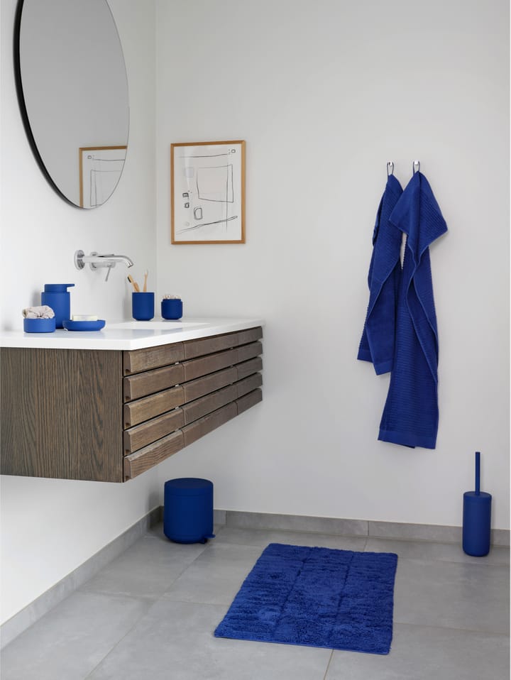 Tappeto bagno Tiles, Blu Indaco Zone Denmark