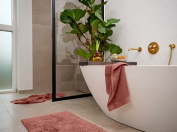 Tappeto bagno Tiles - Pesca rosso - Zone Denmark