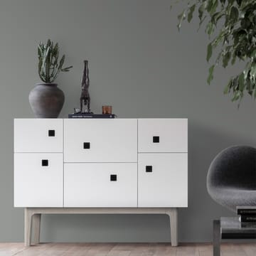 Credenza Peep C2 - bianco, rovere pigmentato bianco - Zweed